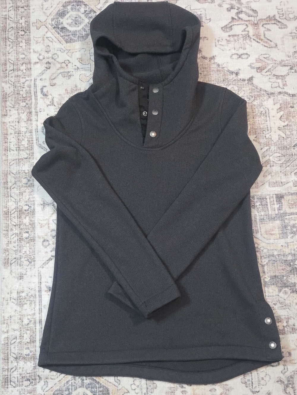 The Northface Hooded Women's Hoodie with Snap Placket
